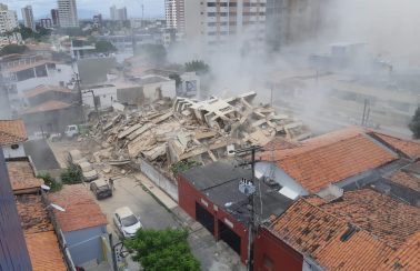 Corpo de Bombeiros confirma quinta morte em desabamento de prédio em Fortaleza