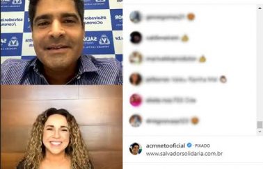 Em live com cantores baianos, prefeito de Salvador lança plataforma online para doações
