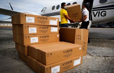 Coronavírus: Respiradores apreendidos por determinação da Justiça chegam a Pernambuco
