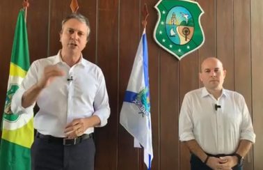 Camilo Santana renova decreto no Ceará e obriga uso de máscaras para quem sair nas ruas