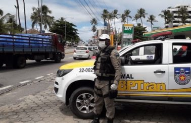 PM registra 45 flagrantes de descumprimento ao decreto de emergência em Maceió