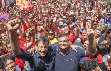Haddad não descarta aliança com Flávio Dino para eleições de 2022
