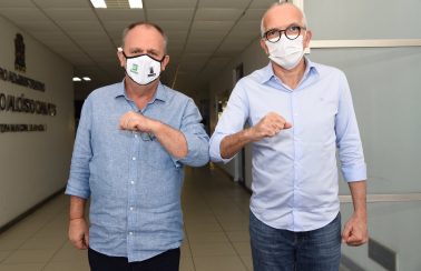 Belivaldo Chagas reforça parceria com Edvaldo Nogueira “tanto na política quanto no campo administrativo”