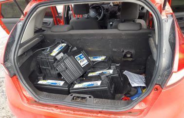Dupla é presa suspeita de furto de baterias em torres de telefonia e internet na PB, PE e AL