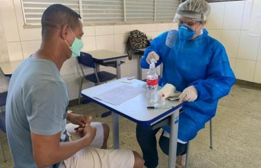 Começa testagem para novo coronavírus em escolas estaduais do interior da Bahia