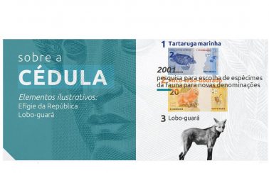 Cédula de R$ 200 entra em circulação hoje no Brasil