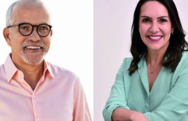 Edvaldo, do PDT, e delegada Daniele, do Cidadania, disputam o 2º turno em Aracaju