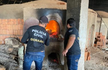 Polícia Civil incinera mais de uma tonelada de drogas apreendidas no Ceará
