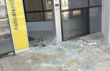 Agência do Banco do Brasil em Aracaju é alvo de vandalismo