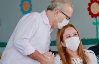 Esposa do ex-prefeito de Teresina, Firmino Filho, se despede do marido: ‘eu só queria ele de volta, vamos continuar o legado dele’