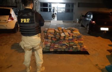 PRF no Piauí apreende quase 400 kg de maconha; maior apreensão da PRF no estado