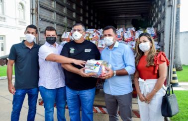 Programa Comida na Mesa contempla 13 municípios com 24 mil cestas básicas no Maranhão