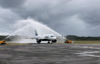 Azul inicia operação de voos comerciais para a Ilha de Comandatuba, no sul da Bahia