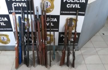 Fábricas clandestinas de arma de fogo são desativadas em povoados no Maranhão
