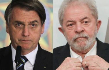 Lula tem 41,3% das intenções de voto e Bolsonaro, 26,6%, diz pesquisa da CNT