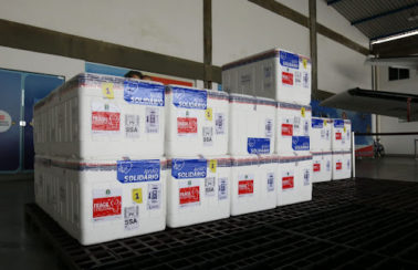 Bahia recebe novo lote com mais de 300 mil doses de vacinas contra Covid-19
