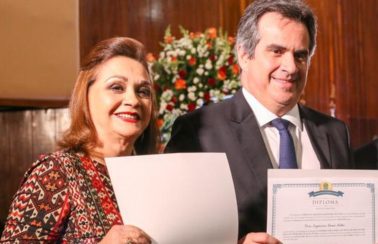 Após nomeação do filho para Casa Civil, mãe de Ciro Nogueira toma posse no Senado