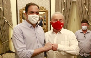 Paulo Câmara diz que Pernambuco tem muito a agradecer a Lula e fala em frente ampla contra Bolsonaro