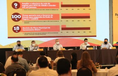 Das 137 obras em andamento em Fortaleza, aproximadamente 90% estão na periferia, afirma Sarto