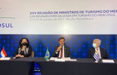 Brasil, Argentina, Paraguai, Uruguai e Chile anunciam parceria para retomada de atividades de turismo