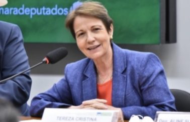 Brasil caminha para se tornar ‘maior agricultura verde do planeta’, diz Tereza Cristina