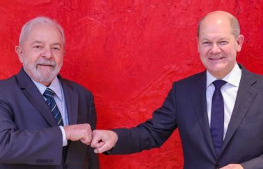 ‘Muito satisfeito’, diz futuro chanceler da Alemanha após encontro com Lula
