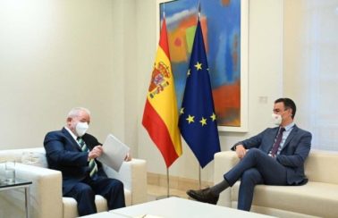 Lula se reúne com chefe do governo espanhol na última etapa de turnê europeia
