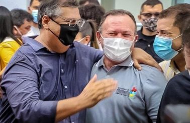 Flávio Dino confirma apoio à Carlos Brandão em pré-candidatura ao Governo do Maranhão