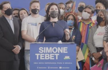 MDB oficializa pré-candidatura de Simone Tebet à Presidência da República
