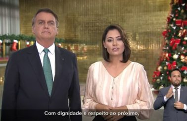 “Não nos faltaram seriedade, dedicação e espírito fraterno”, diz Bolsonaro em discurso de Natal