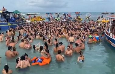 Crime ambiental: grupo faz festa ilegal em santuário ecológico no litoral de Alagoas; veja vídeo