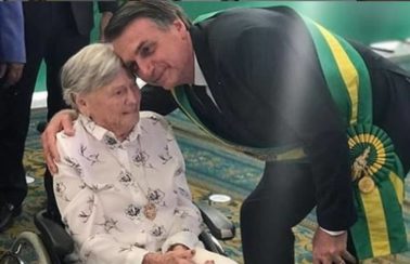 Morre a mãe de Bolsonaro, aos 94 anos, no interior de São Paulo