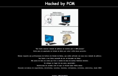 Novo ataque hacker atinge portal de cultura do governo da Bahia; grupo critica redução de público em eventos