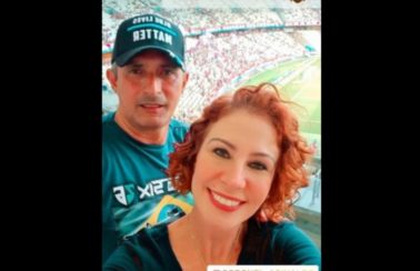 MPCE analisa presença da deputada Carla Zambelli em jogo do Fortaleza sem passaporte da vacina