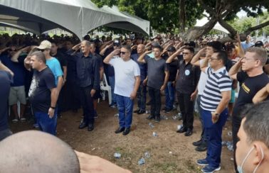 Sargento passa mal e morre durante protesto de policiais militares em frente à governadoria do RN