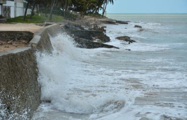 Marinha alerta para ‘ressaca’ que pode provocar ondas de até 2,5m no Litoral da Paraíba