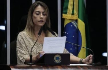 “Estou à disposição do meu partido”, afirma Soraya Thronicke sobre candidatura à Presidência pelo União Brasil