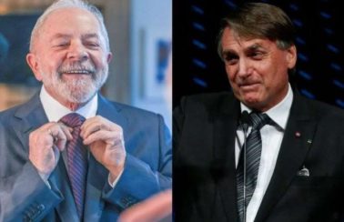Ipec: Lula segue com 44% e Bolsonaro com 32% no primeiro turno