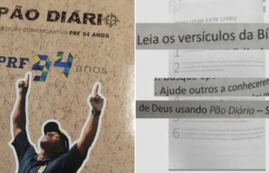 Ministério Público decide apurar distribuição de livros na PRF com recomendação de leitura da Bíblia