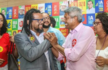 Na Bahia, Kleber Rosa oficializa apoio a Jerônimo Rodrigues no 2º turno