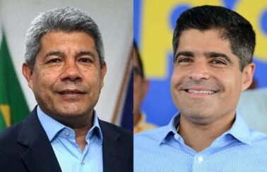 AtlasIntel na Bahia: Jerônimo lidera com 54,5%, contra 45,5% de ACM Neto