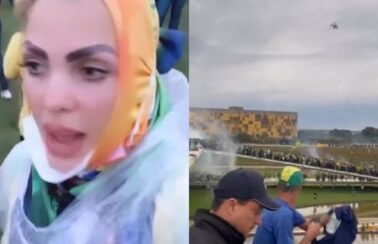 Ex-primeira-dama da Paraíba invade o Congresso Nacional em Brasília e divulga imagens