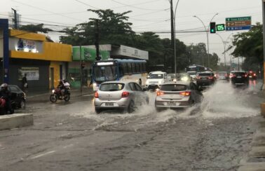 Recife registra 158 mm de chuvas em 12 horas, mais de 128% do total previsto para o mês de fevereiro