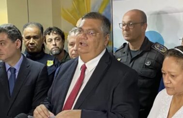 Flávio Dino anuncia investimentos de R$ 100 milhões na segurança pública do RN após ataques