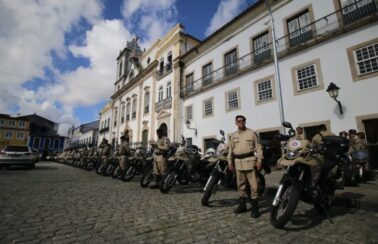 Central de vídeomonitoramento e viaturas são entregues durante anúncio de operação de segurança no Centro Histórico de Salvador