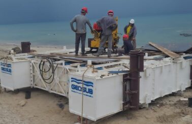 Ponte Salvador-Itaparica: começa montagem de plataforma para sondagem em Vera Cruz