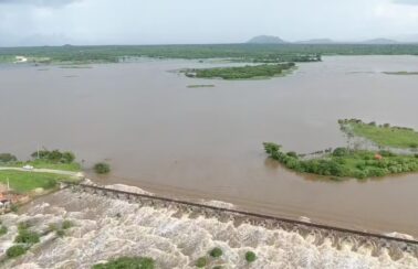 Sobe para 22 o número de açudes sangrando no Ceará