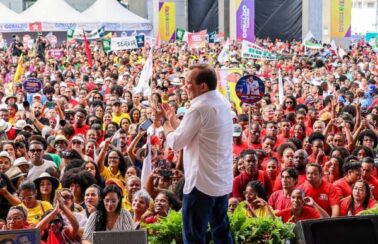 ‘Meus líderes são Lula e Jerônimo’, diz Geraldo ao oficializar candidatura a prefeito de Salvador