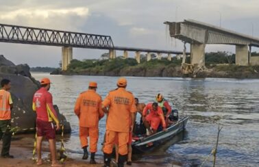 Marinha retoma busca por vítimas de queda de ponte entre Maranhão e Tocantins